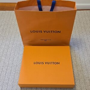Louis Vuitton Extra Large Box and Gift Bag Set